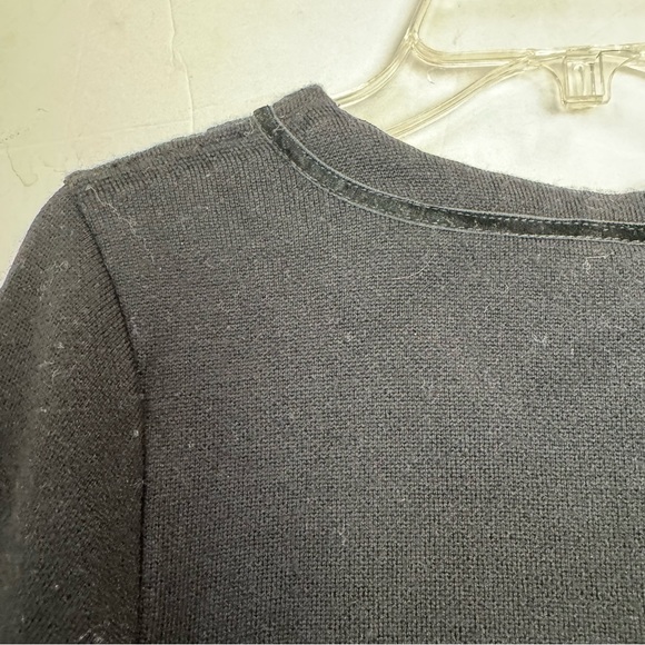 Dale Of Norway Merino Wool Jacket Black Gray Full Zip Sweater Cardigan - Picture 14 of 16